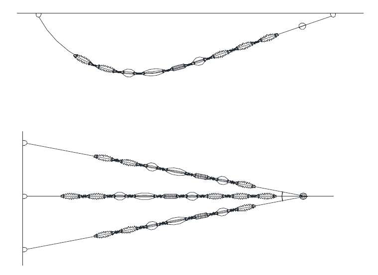 Подвесной светильник, люстра Italamp Collier T1800/T, T1800/S