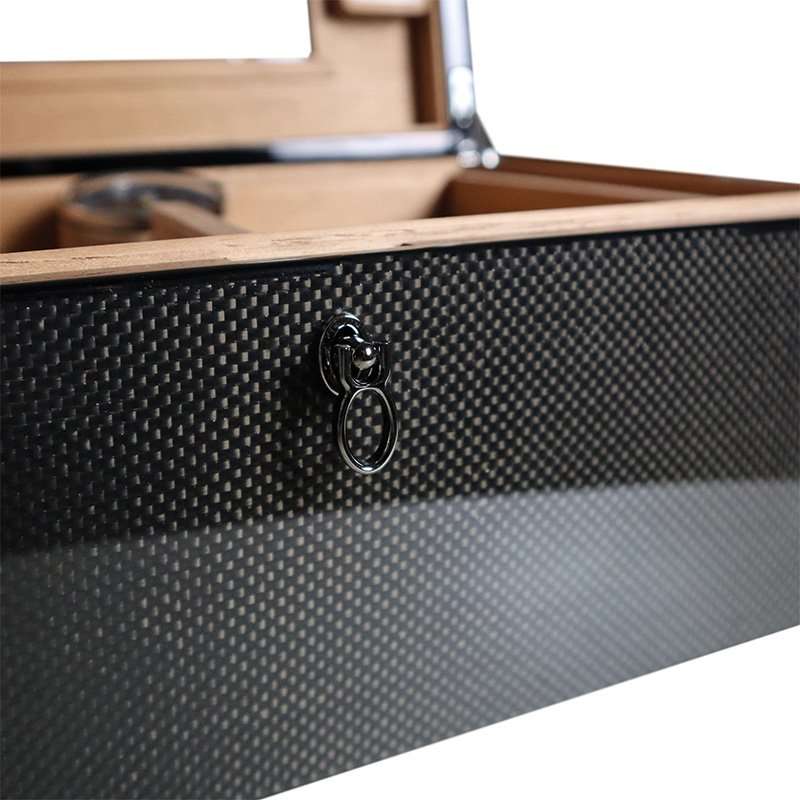 Коробка для хранения сигар Agresti Avana Carbon 0595