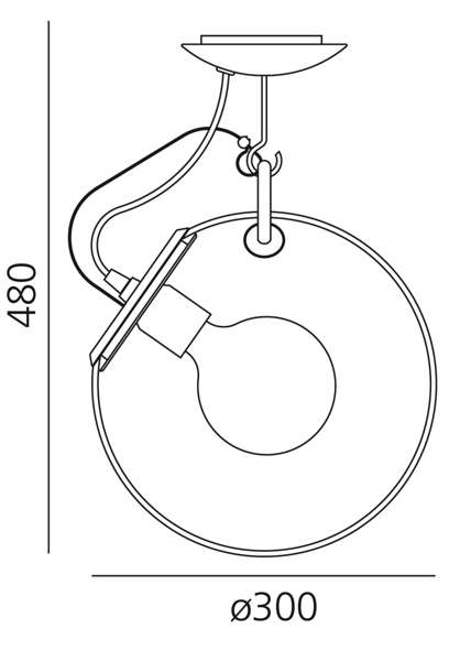 Бра Artemide Miconos