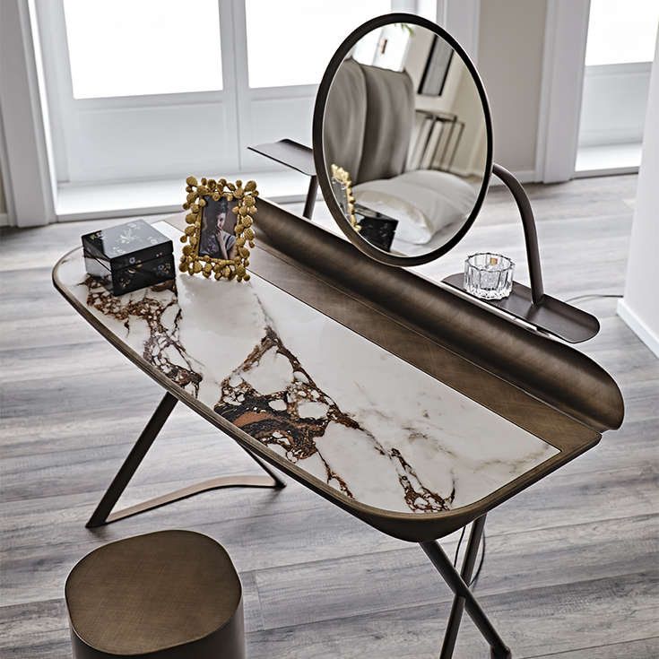 Столик туалетный Cattelan Italia Cocoon Trousse Keramik