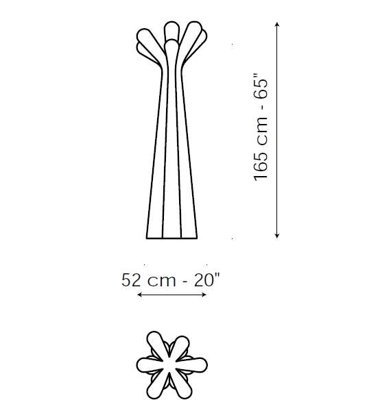 Вешалка Bonaldo Anemone