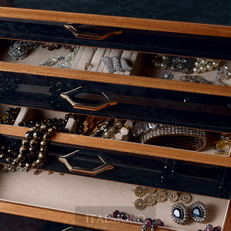 Шкатулка для драгоценностей Agresti Bijoux Nero 8217
