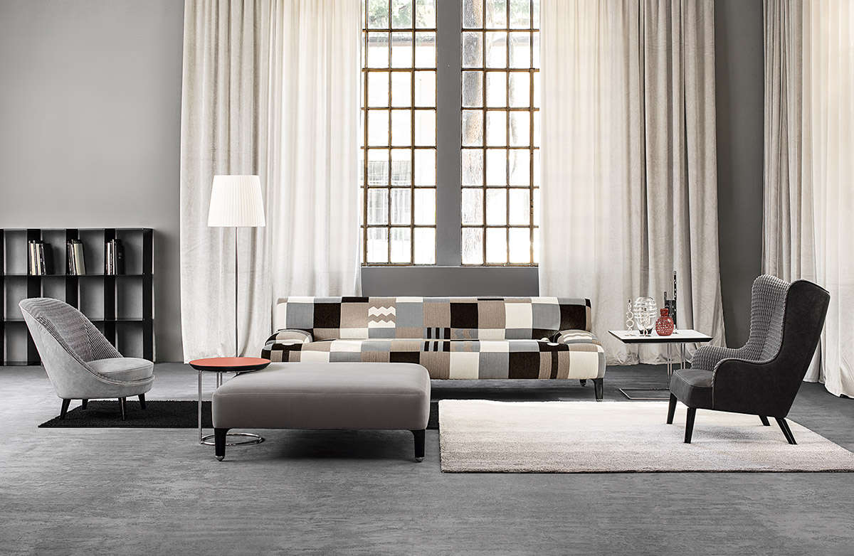 Диван Il Loft Delta Wood Lineare