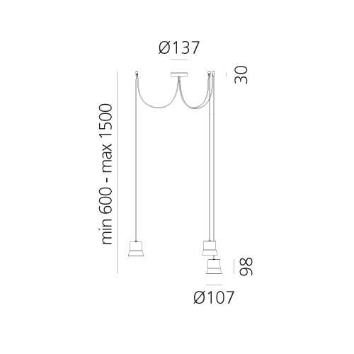 Светильник подвесной Artemide Giò Light