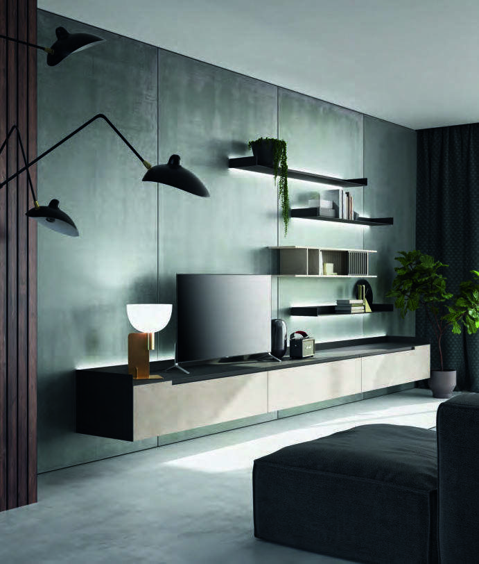 Композиция для гостиной Dallagnese Slim Up 03