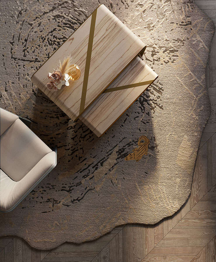 Ковер Bizzotto Lignum / Round