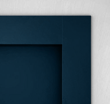 Дверь Henry Glass Adela Grey Blue