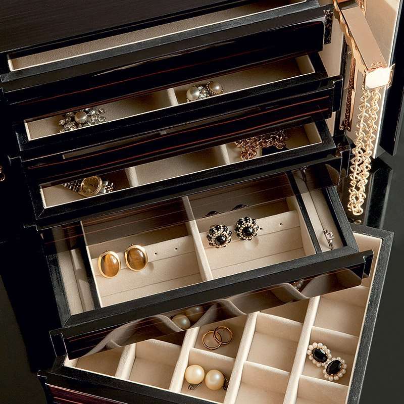 Шкатулка для драгоценностей Agresti Oro Nero 9025