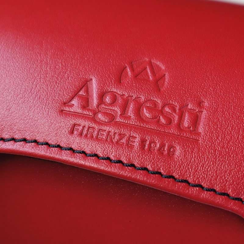 Футляр для хранения часов Agresti Rollo Carbonio Rosso 3626