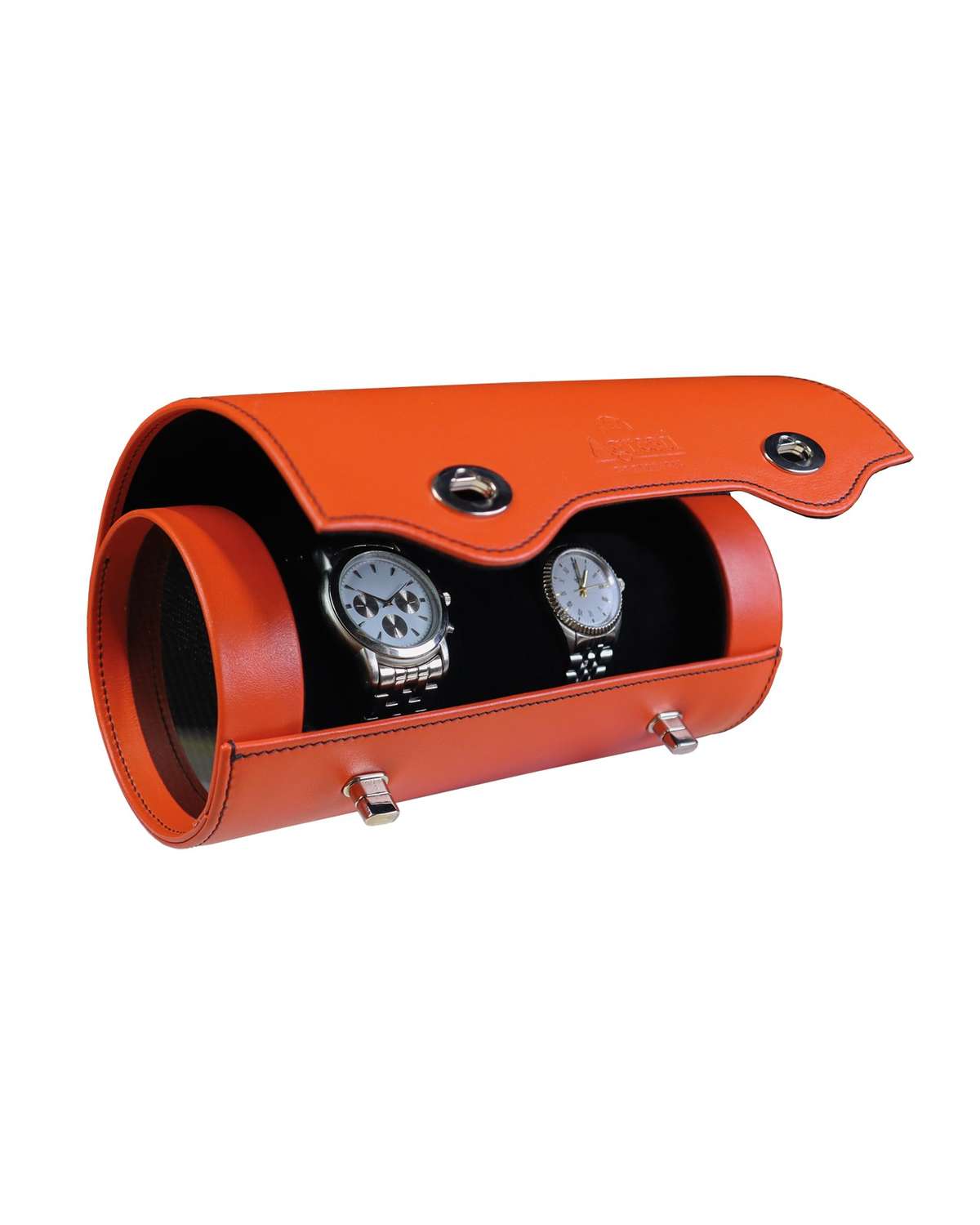 Футляр для хранения часов Agresti Rollo Carbonio Mango 3628