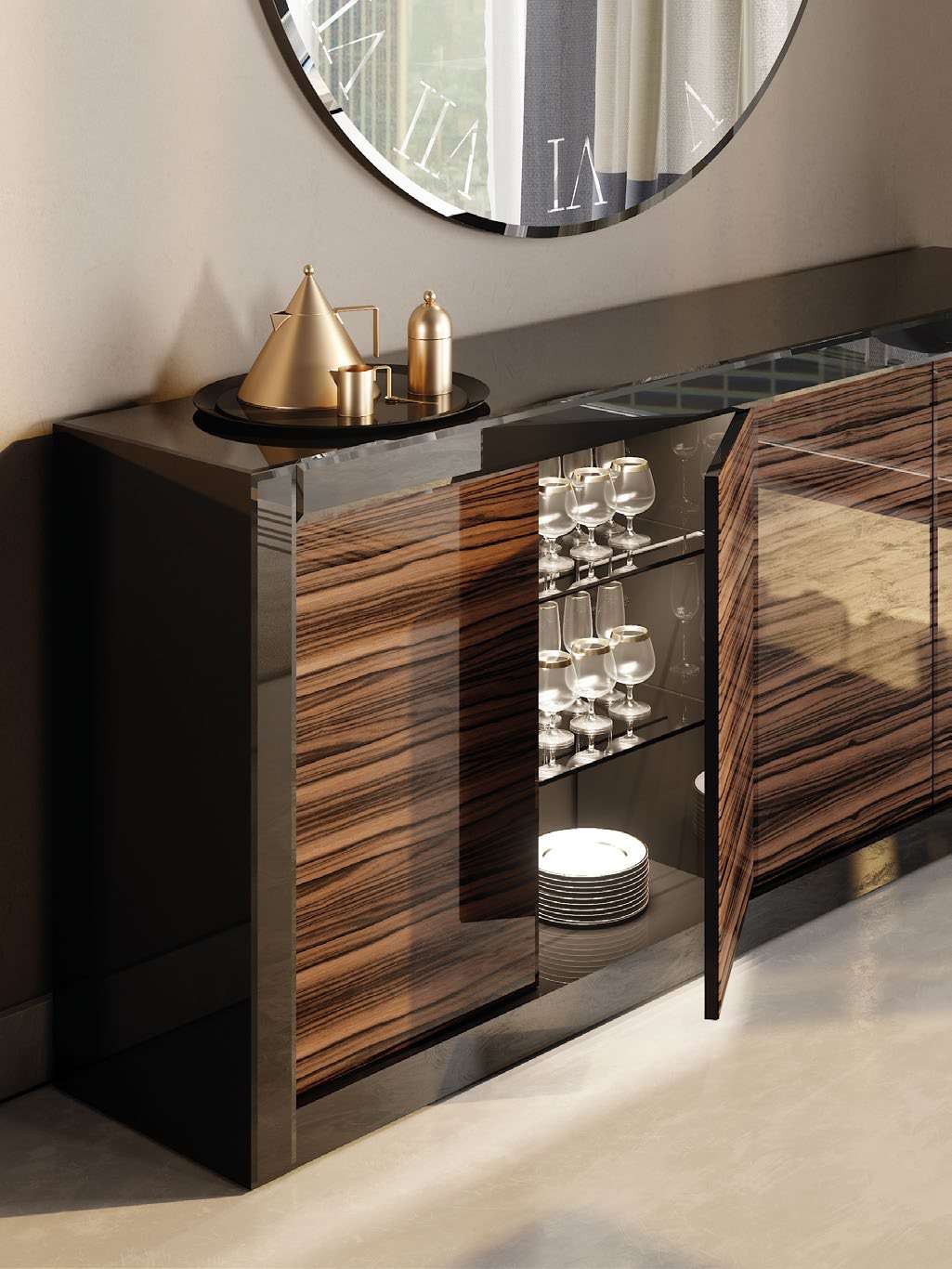 Комод в гостиную Reflex & Angelo Avantgarde Credenza Luce