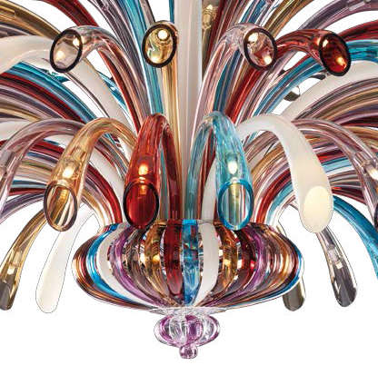 Люстра Iris Cristal Super Da Vinci Multicolor