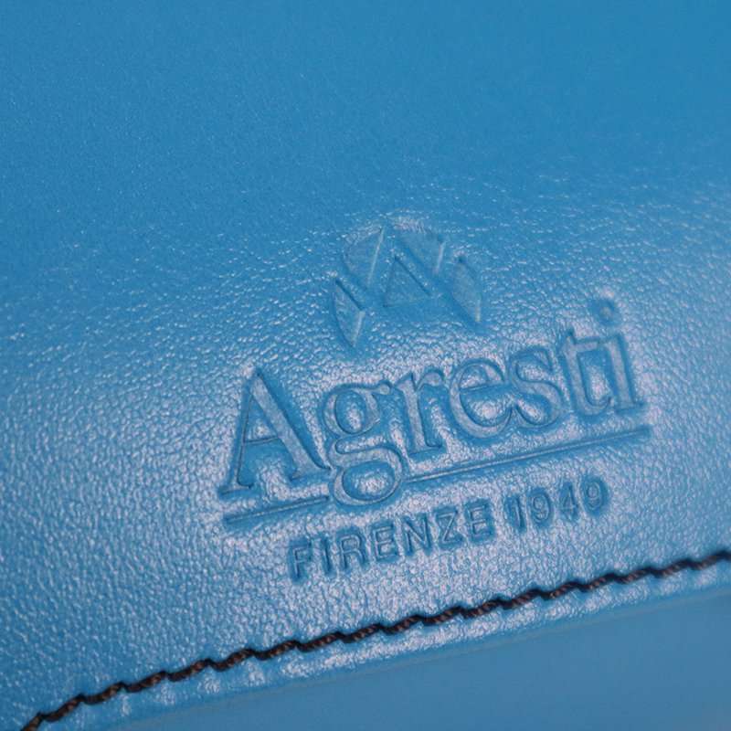 Футляр для хранения часов Agresti Rollo Carbonio Blu 3629
