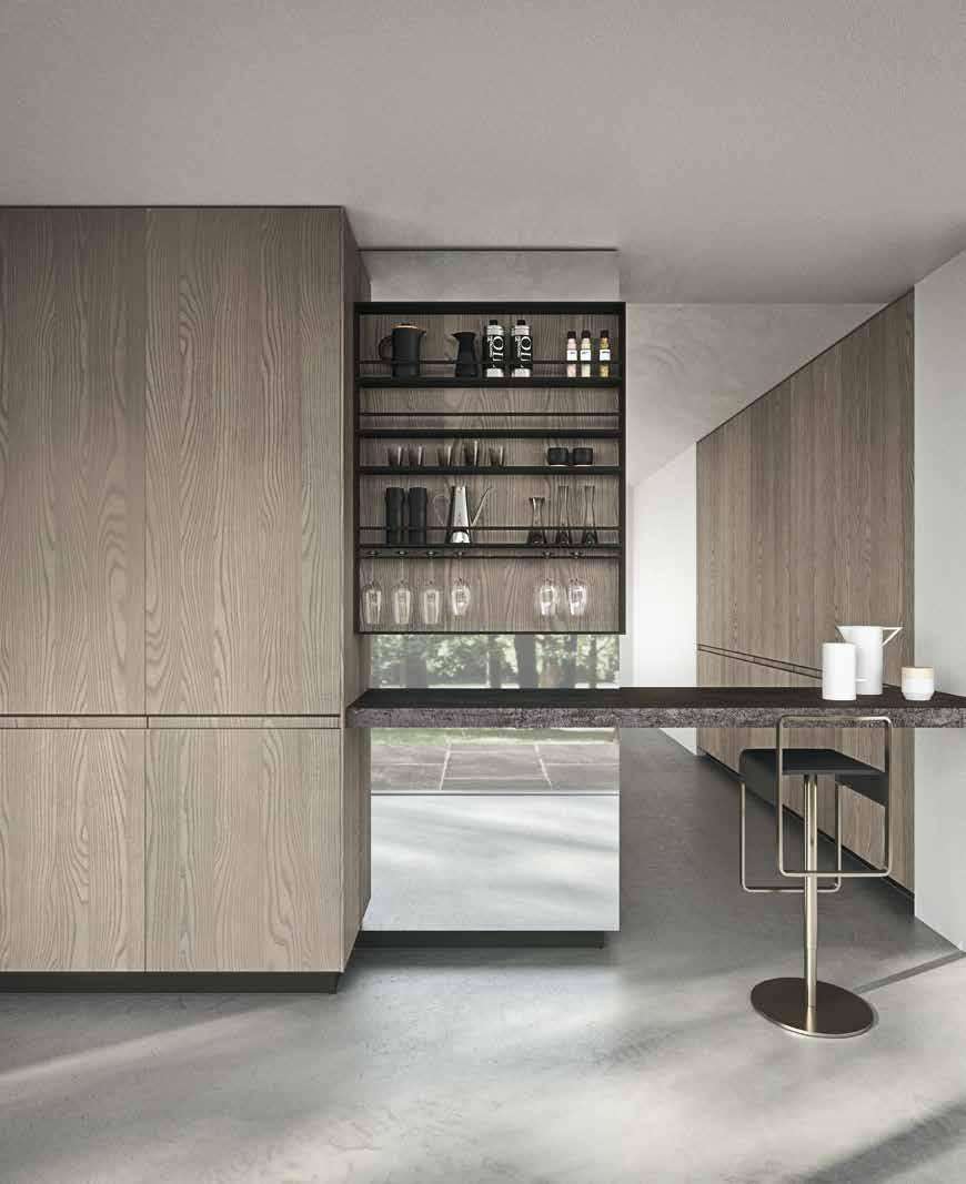 Кухня Arrital Cucine Olmo Grigio Sabbiato
