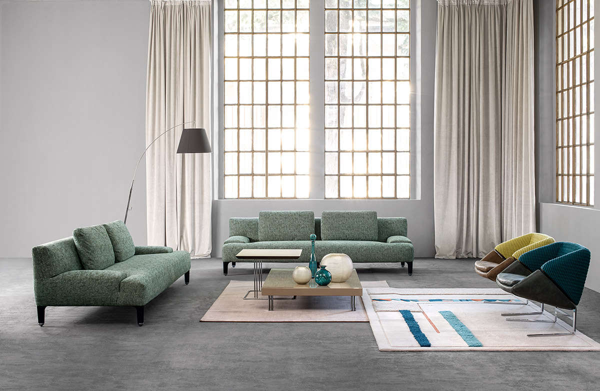 Диван Il Loft Delta Wood Lineare