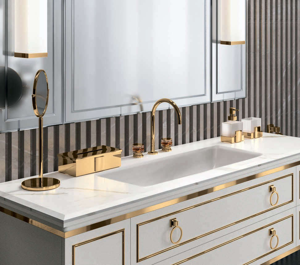 Композиция для ванной комнаты Oasis Lutetia L22