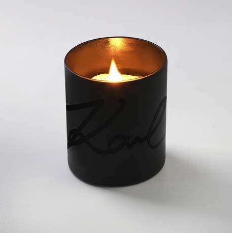 Cвеча ароматическая для дома Karl Lagerfeld Iris Noir