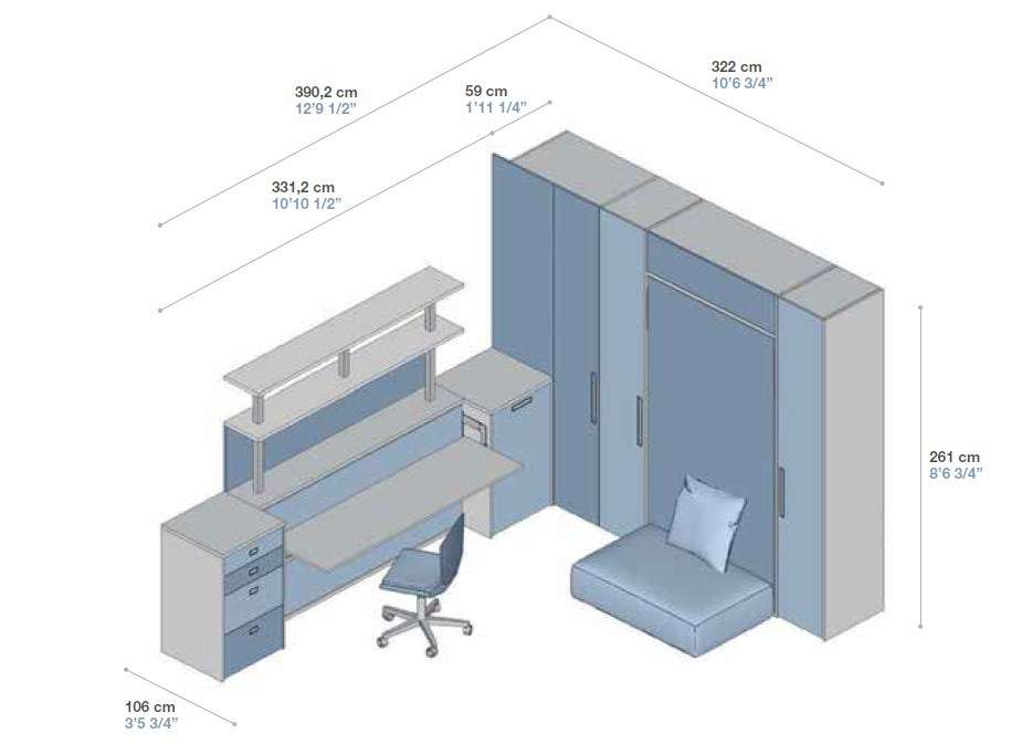 Композиция детской Tumidei Configuration 360