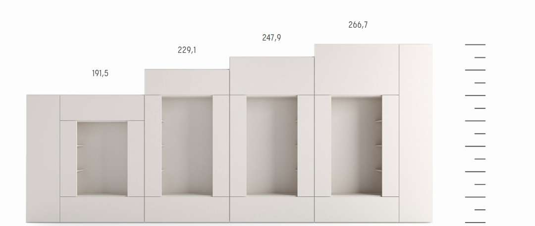 Композиция для гостиной Caccaro Roomy Living