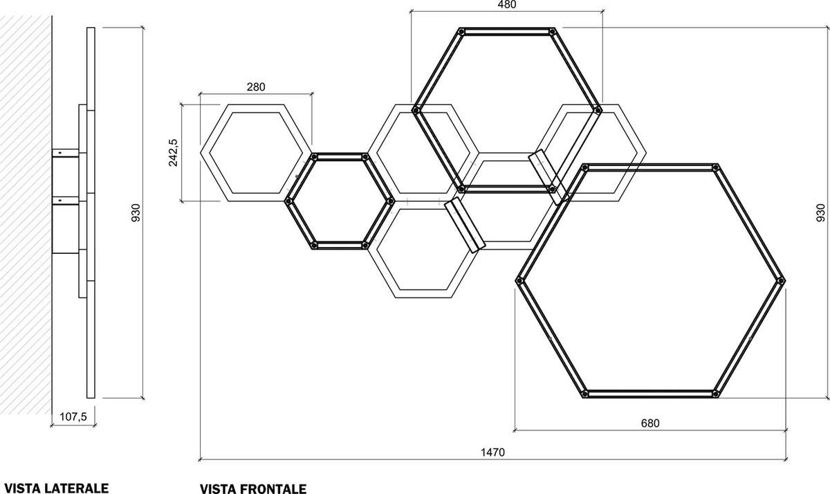 Настенно-потолочный светильник Ipm Light 2121