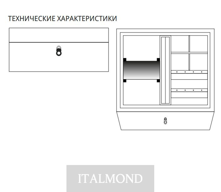 Шкатулка для драгоценностей Agresti Il Cofanetto Rosso 9052
