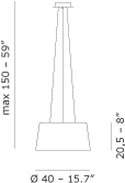 Люстра Axo Light Entasis