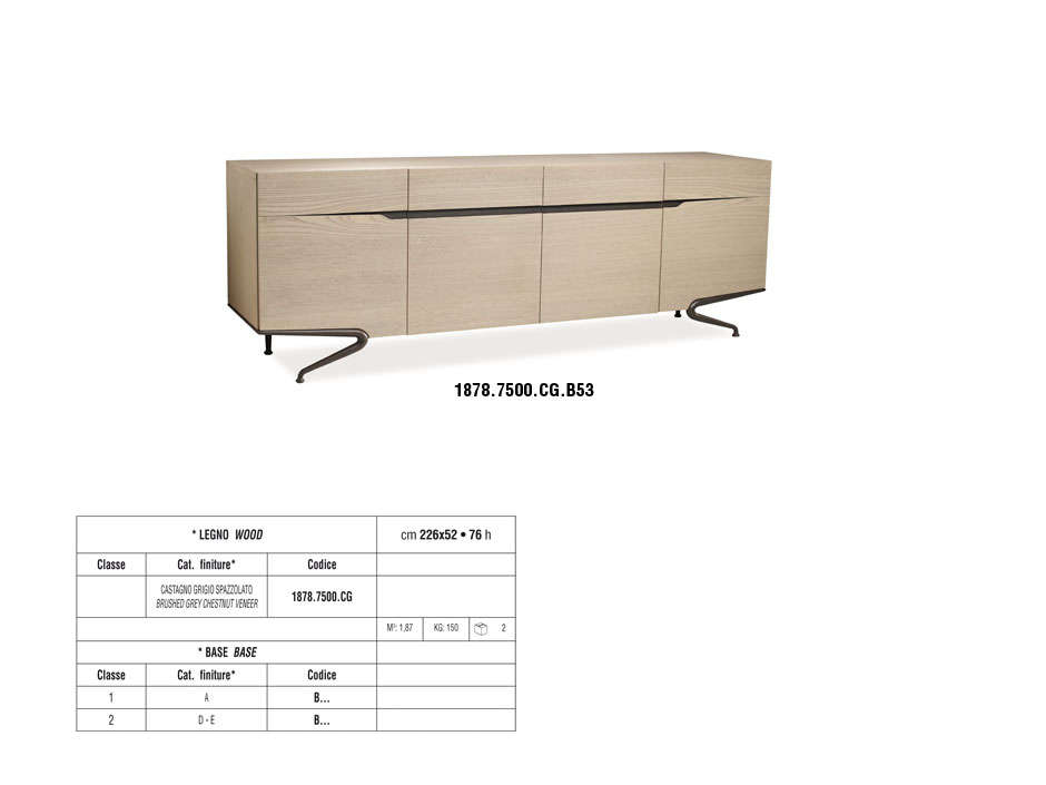 Комод в спальню Cantori Arturo Sideboard