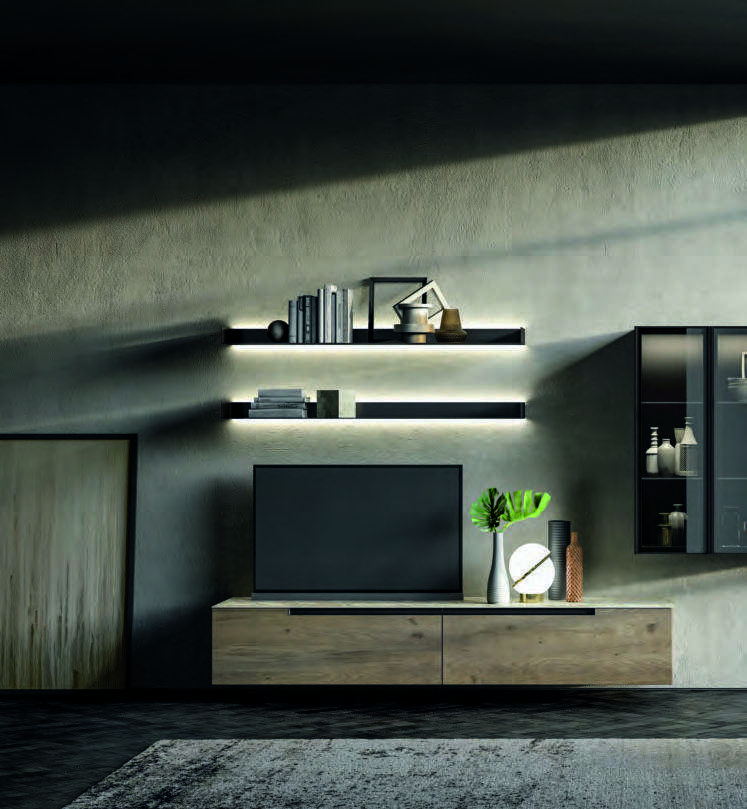 Композиция для гостиной Dallagnese Slim Up 07