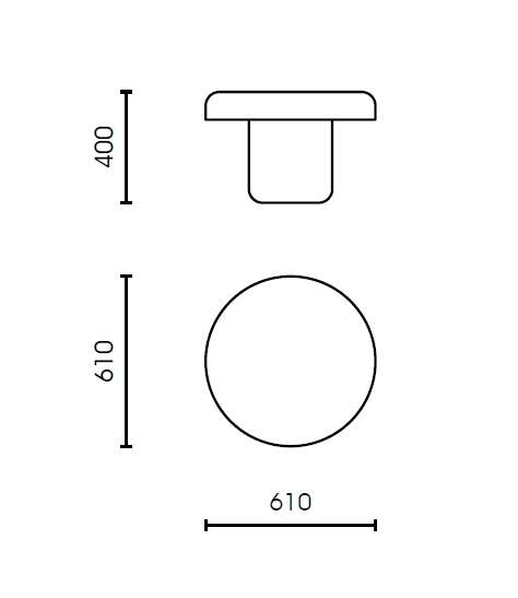 Журнальный столик Malerba Dwell Luckybay Occasional Table Dw308 W