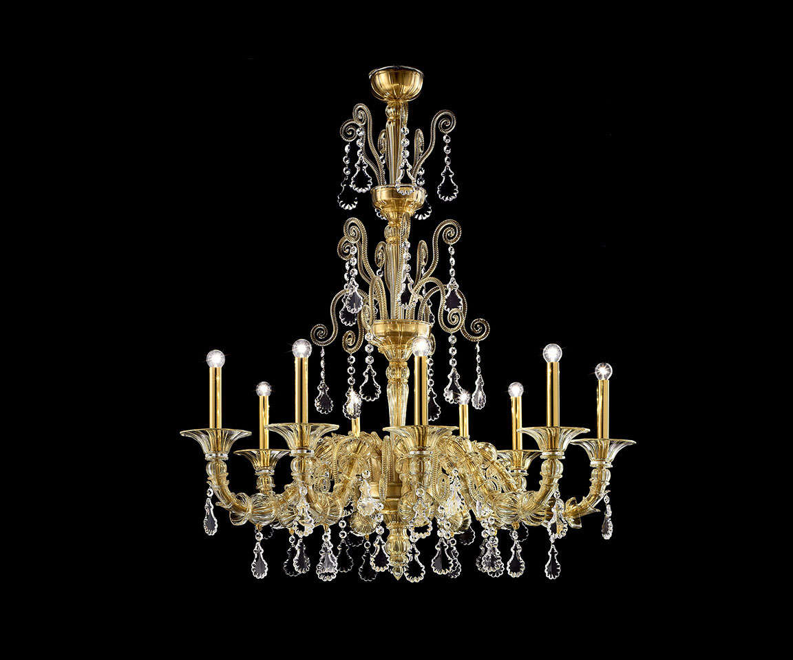 Люстра Barovier&Toso Baikal 5560/09
