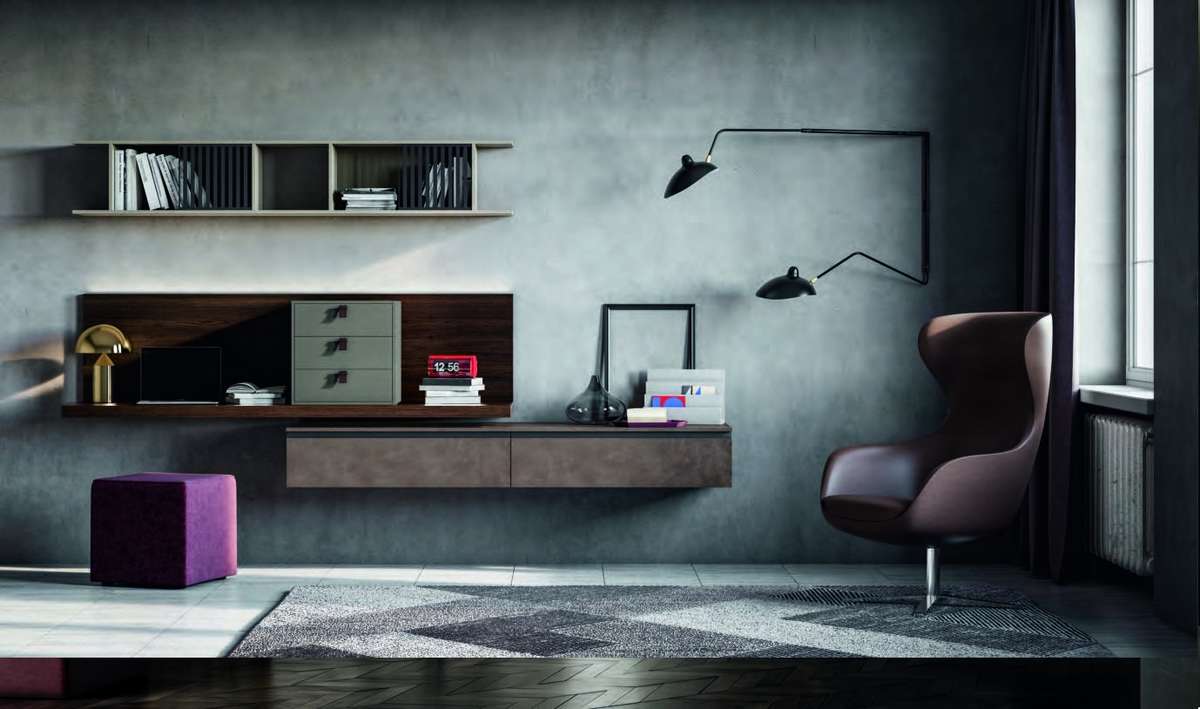 Композиция для гостиной Dallagnese Slim Up 06