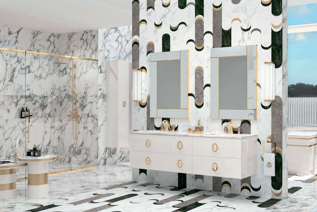 Композиция для ванной комнаты Oasis Daphne D24