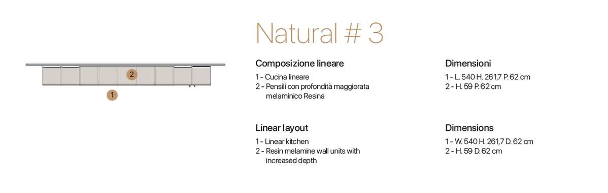 Кухня Moretti Compact Natural #3