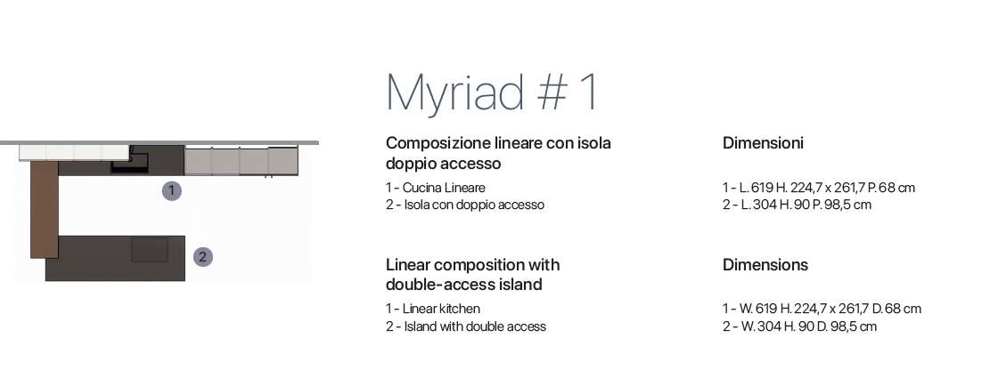 Кухня Moretti Compact Myriad #1