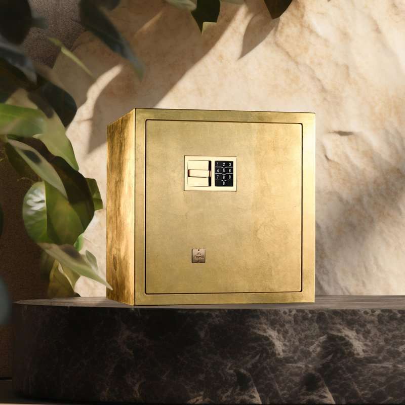 Сейф для ювелирных изделий Agresti Segreto Foglia Oro 912