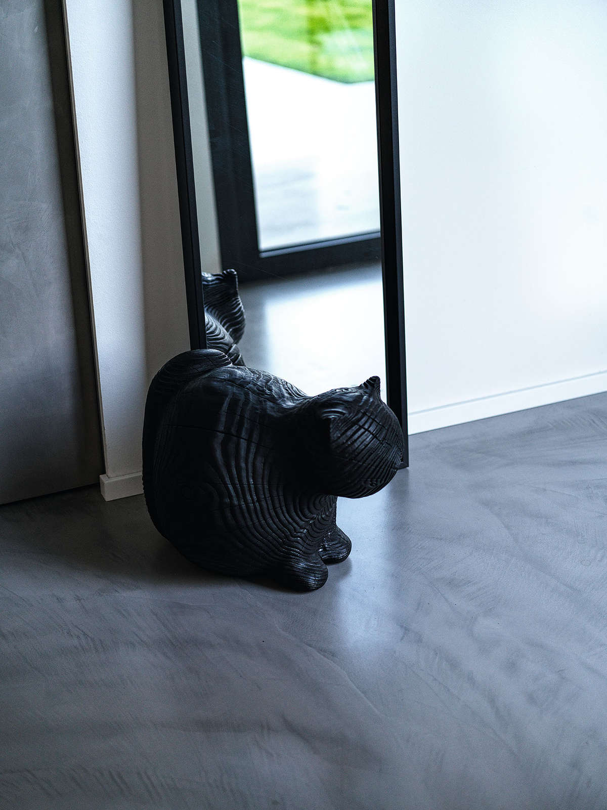 Аксессуар статуэтка Riva 1920 Neko Gatto Cedro