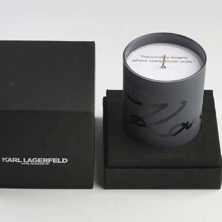 Cвеча ароматическая для дома Karl Lagerfeld Oud & Bois De Sandal