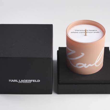 Cвеча ароматическая для дома Karl Lagerfeld ROSE POIVRÉE
