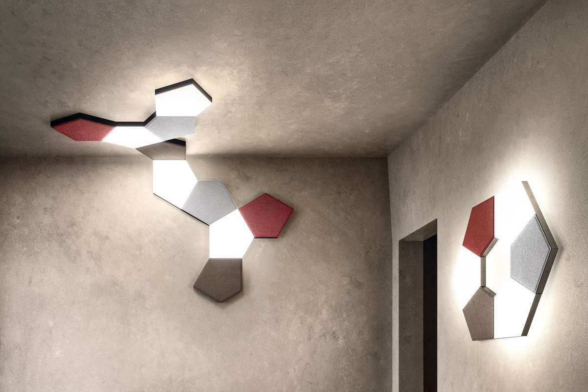Светильник настенно-потолочный Penta Tile