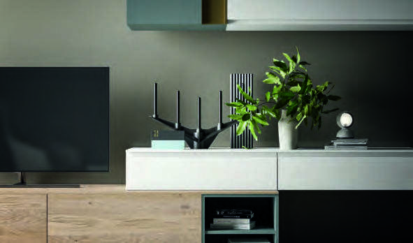 Композиция для гостиной Dallagnese Slim Up 02