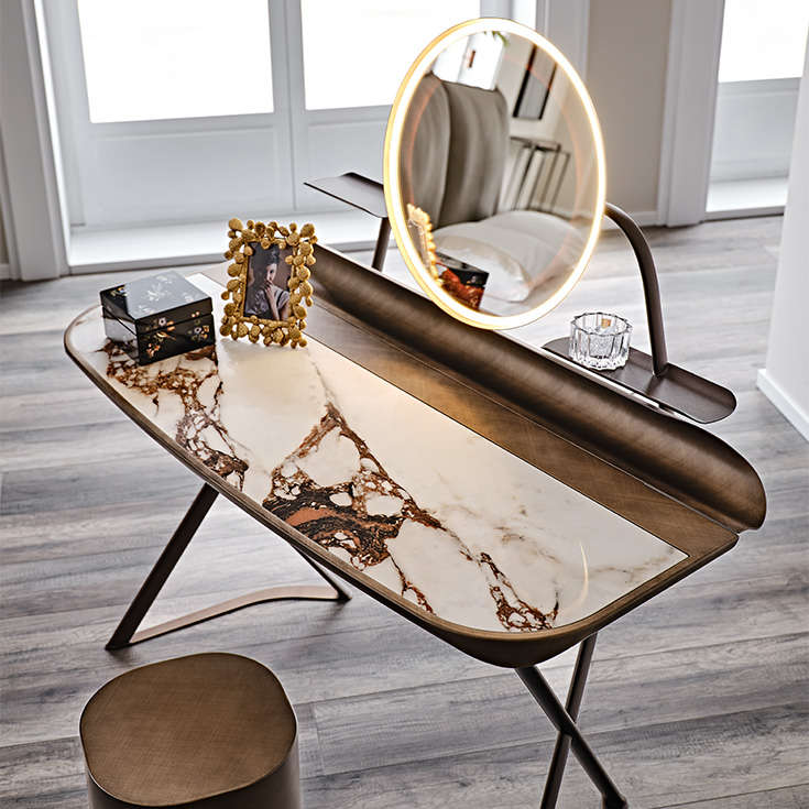Столик туалетный Cattelan Italia Cocoon Trousse Keramik