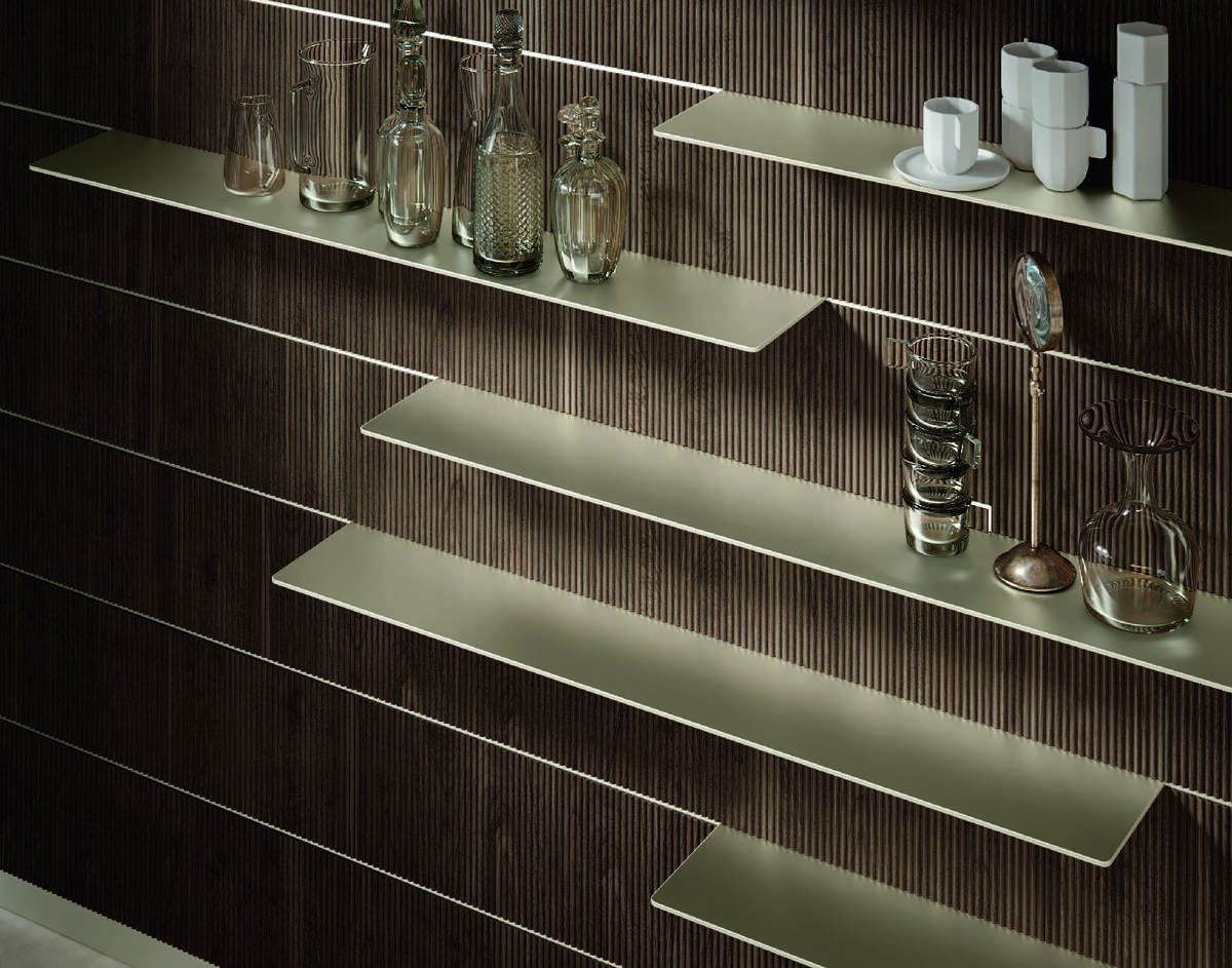 Кухня Oldline Glamour Alta 3 Ribbed Panels