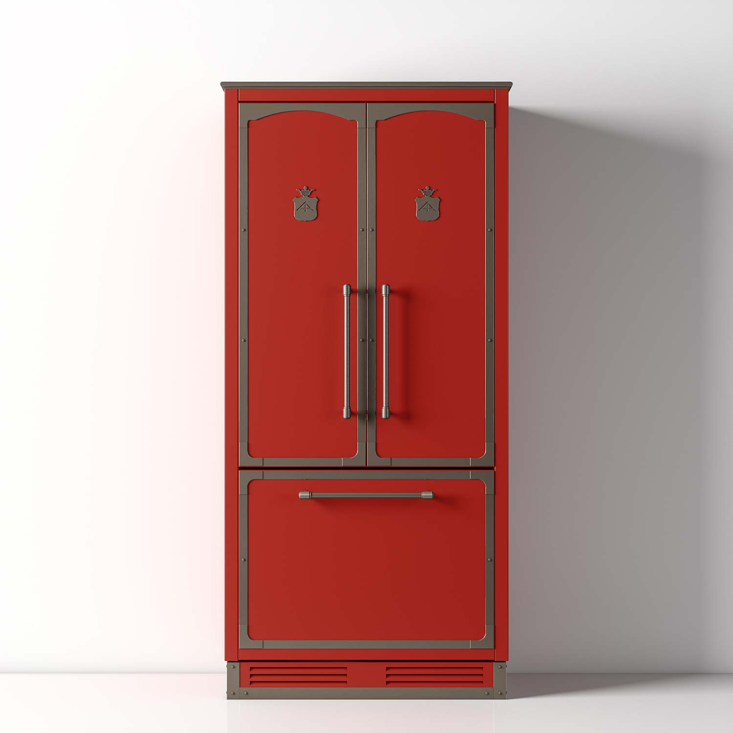 Холодильник с морозильной камерой Officine Gullo Fridge-Freezer, 3 doors, 90 / Frigo-congelatore 3 porte 90 cm serie professional