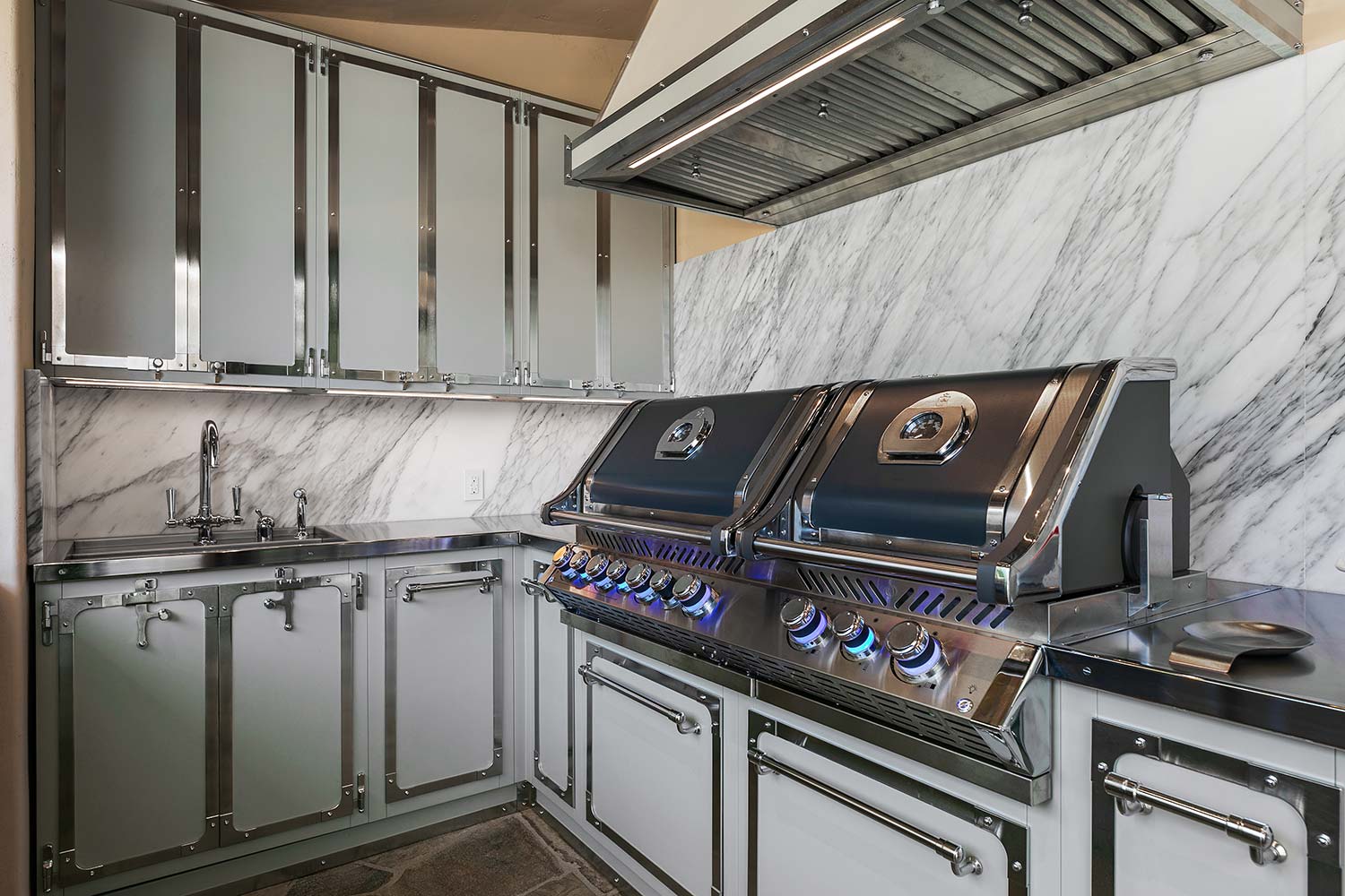Встраиваемый гриль Officine Gullo OG Professional Grill 140 Built-In / OG Barbecue 140 da incasso