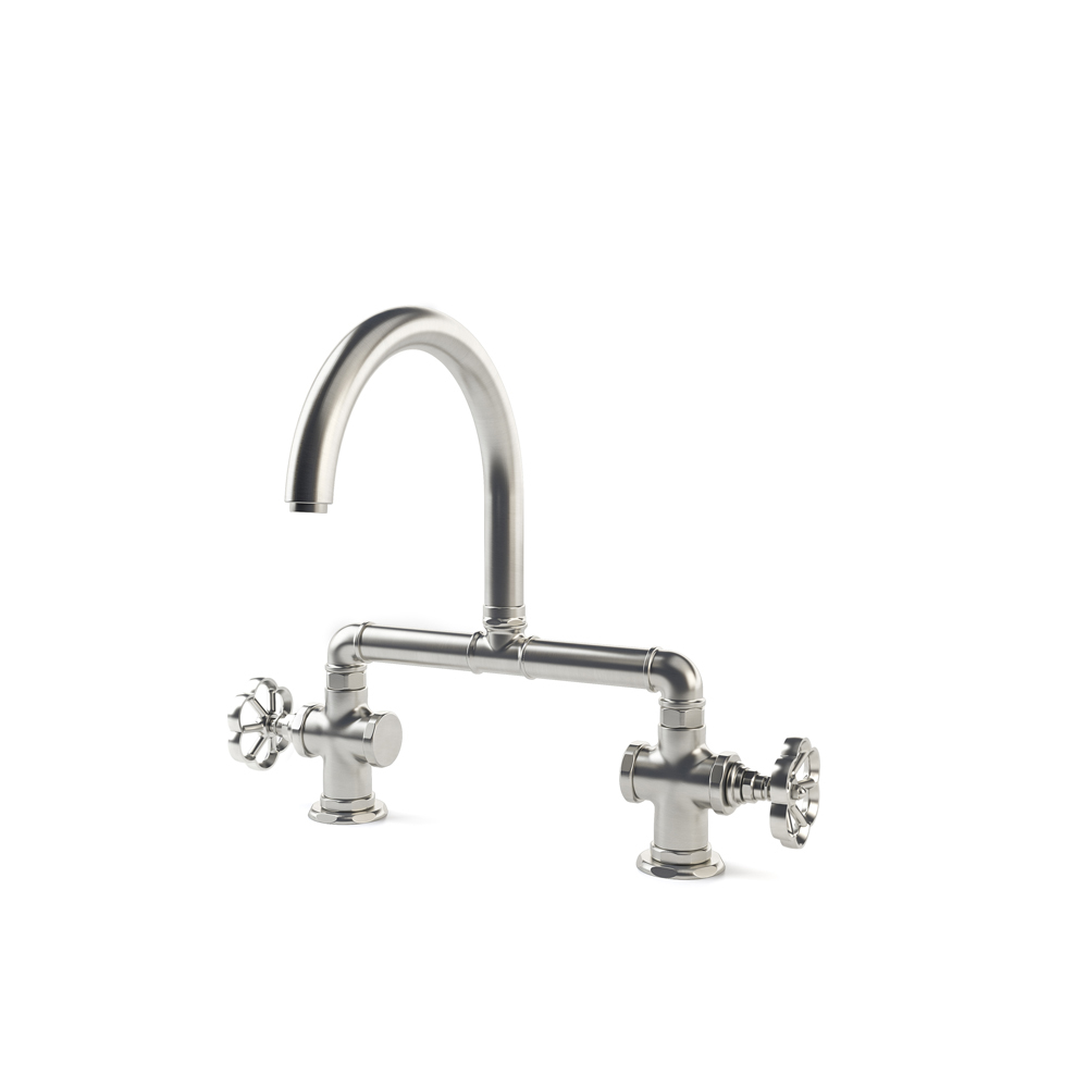 Смеситель для кухни Officine Gullo Deck tap with arch spout / Rubinetto a ponte con getto ad arco