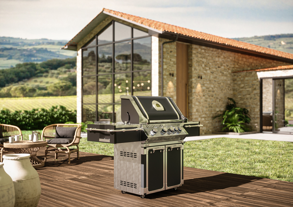Отдельностоящий гриль Officine Gullo OG Professional Grill 80 Freestaanding / OG Barbecue 80 freestanding