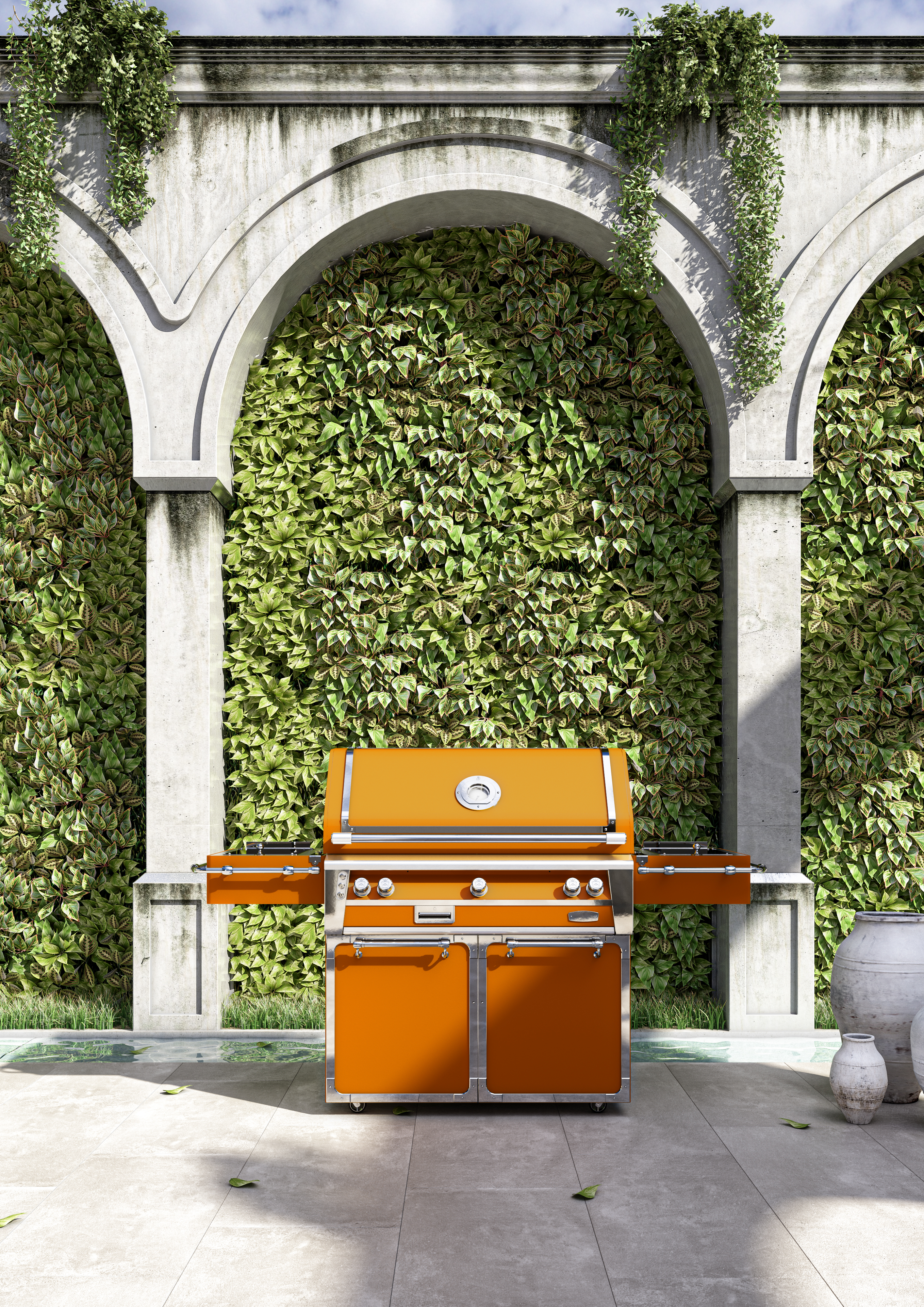 Отдельностоящий гриль Officine Gullo OG Professional Grill 100 Freestaanding / OG Barbecue 100 freestanding
