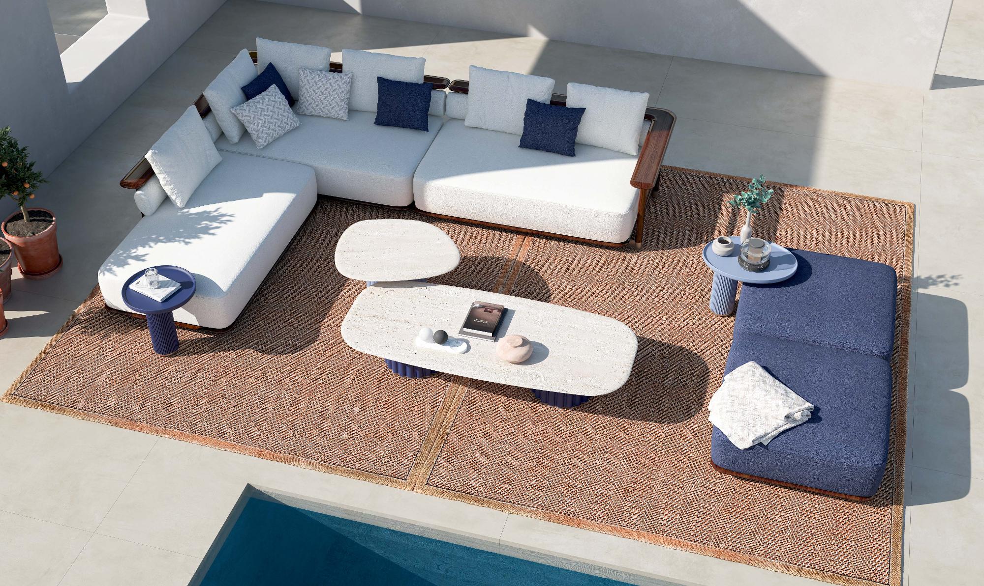 Диван уличный Cprn Homewood Cipriani Pedro Modular