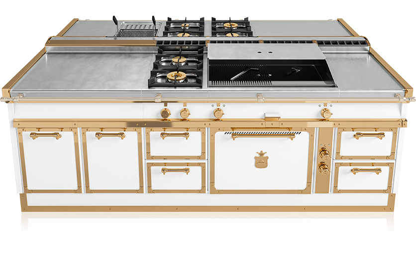 Плита кухонная профессиональная Officine Gullo Isola 248