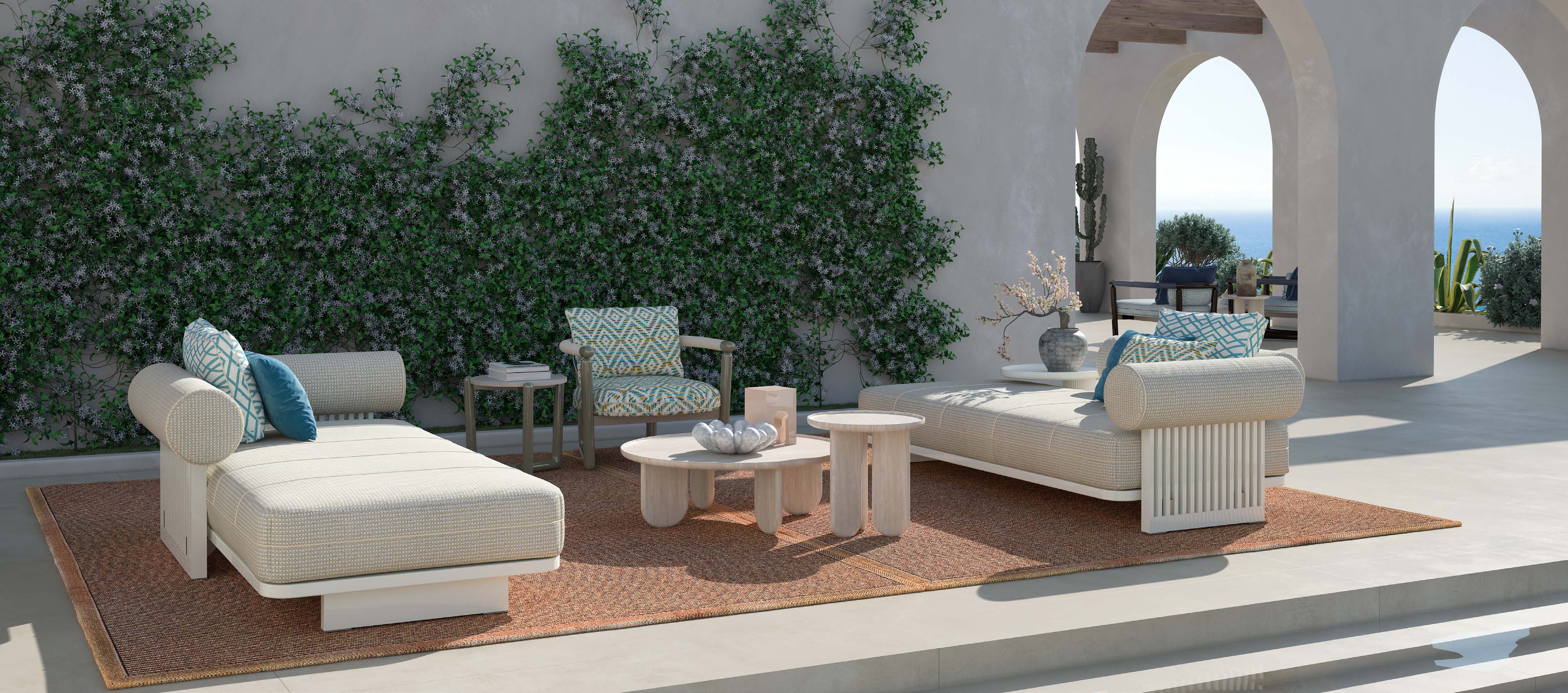 Диван уличный Cprn Homewood Cipriani Nikos Modular